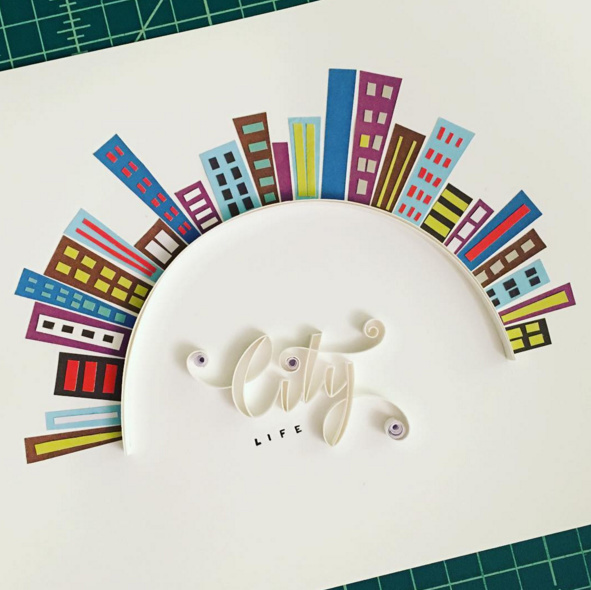 3D, Quilling