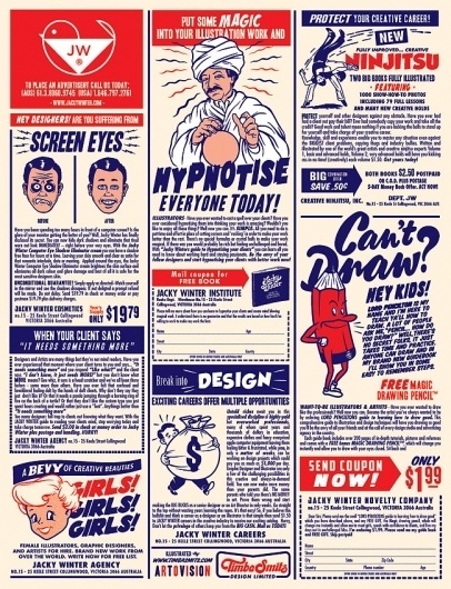 Timba's News Dept. #timba #retro #newspaper #smits #illustration