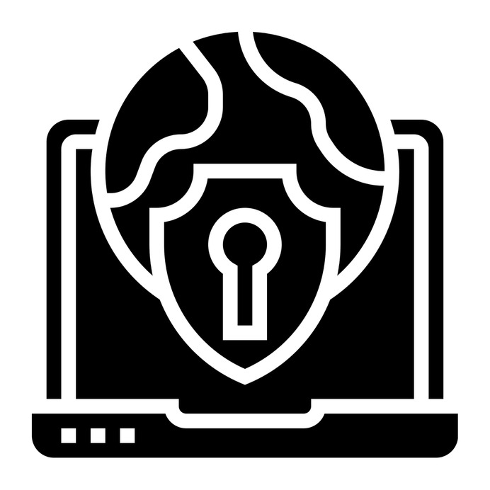 See more icon inspiration related to lock, safe, electronics, safety, protection, networking, security, world, laptop, globe, technology and computer on Flaticon.