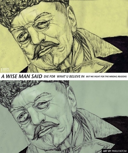 WiSE MAN #desig #design #illustration #portrait #art #drawing