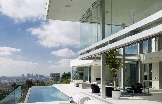 The Essence of Modern Living above LA: Luxury Mansion in Hollywood #interior #design #space #architecture #room