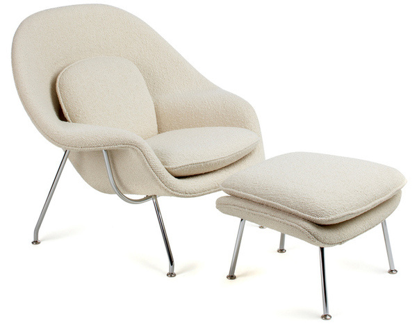 womb chair & ottoman #chair #ottoman