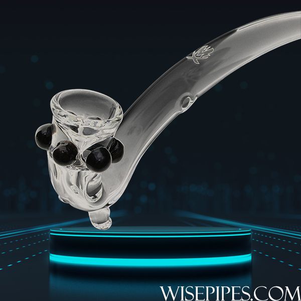 Mathematix Black Marbles 8in Gandalf Glass Smoking Pipe - Stay classy my friends with this increidble looking gandalf pipe #pipes #pipe #smoking