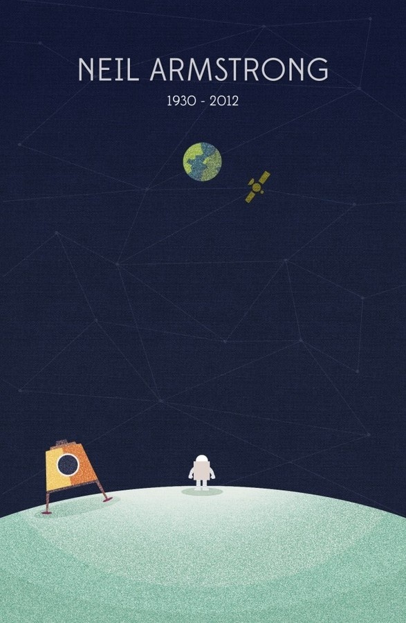 Farewell, Neil Armstrong #rip #neil #flyer #space #armstrong
