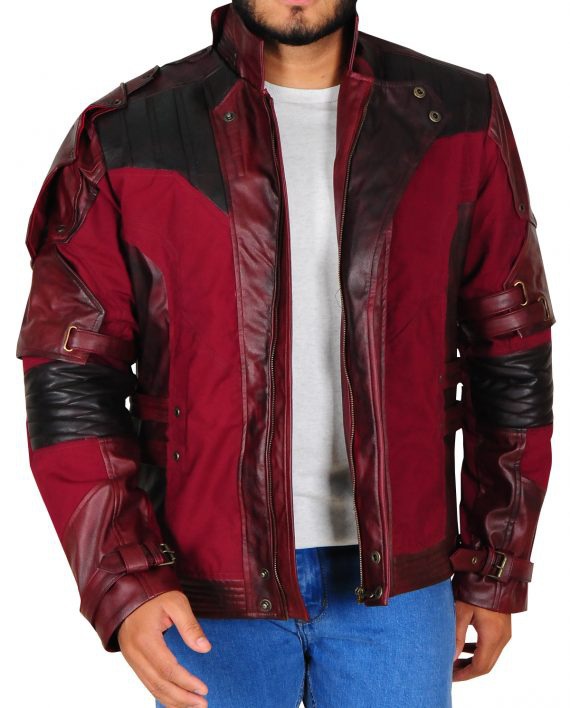 Star Lord Cosplay Leather Jacket (3)