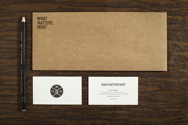 What Matters Most Stationaery #branding #icon #stationaery #hightide #hightidedesign #identity #hightidecreative #stationery #emblem