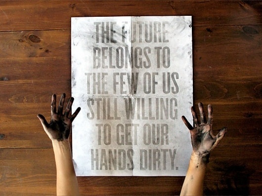 Changethethought™ | Roland Tiangco #roland #design #graphic #tiangco #smear #poster #dirt