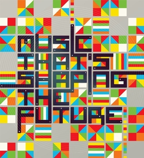 Future Music Typography by Neil Stevens #design #graphic #typography