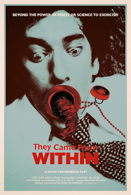 Vintage Film Poster, David Cronenberg; They Came From Within (AKA Shivers), 1975