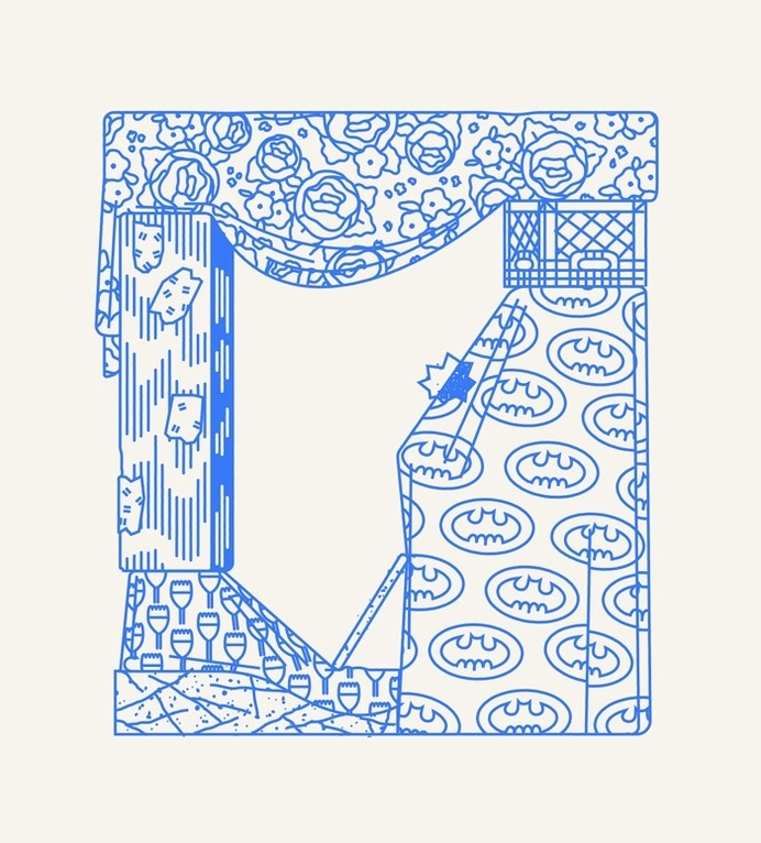 Damien Correll Your Mom's Basement (via damiencorrell) #illustration