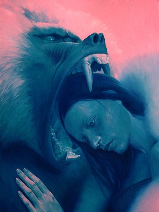 Awesome Illustrations by Jeremy Enecio #monkey