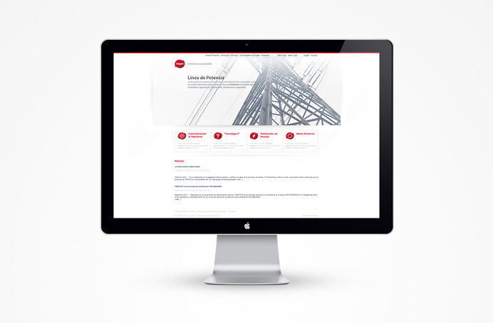 Tergyca Venezuela #branding #logo #power #technology #energy #red #it #nature #simple #minimal #minima #web