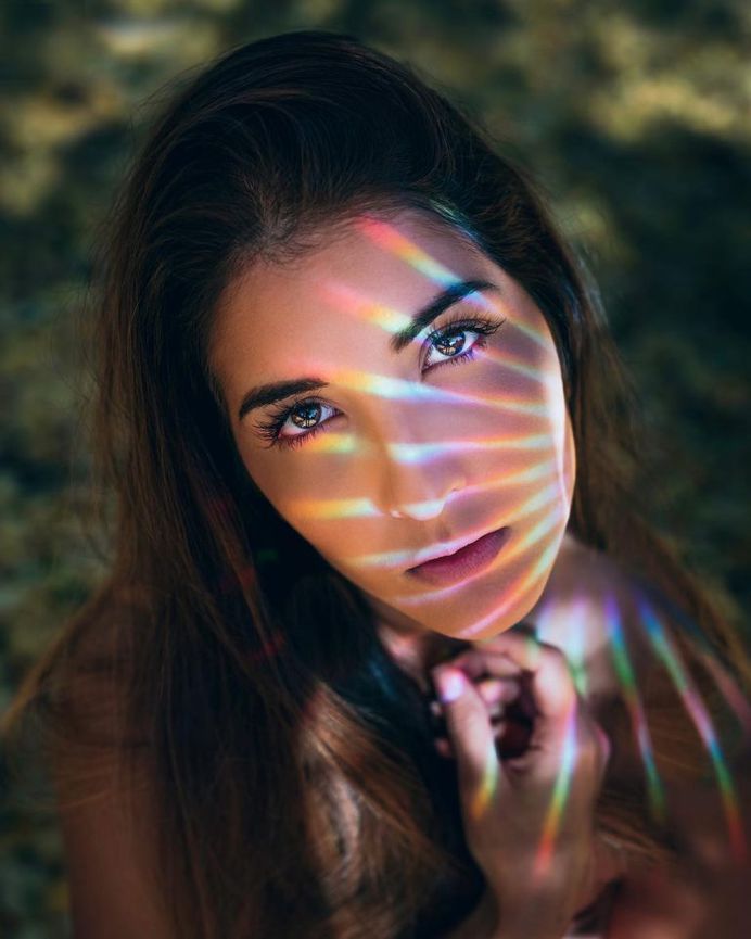 Colorful and Moody Female Portrait Photography by Elliott Eng