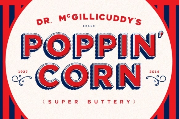 Elise Layered Typeface #font #layered #retro #type #cool