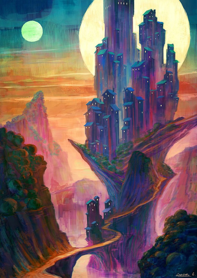 Dream Castle II by Ellixus