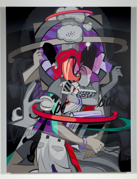 Pose MSK | PICDIT #design #graphic #painting #art #spray