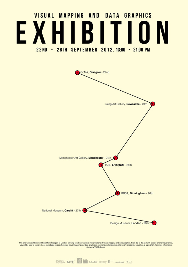 Data Mapping #exhibition #data #poster