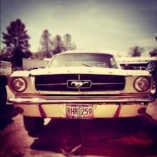 mustang, classic, old car, vintage car