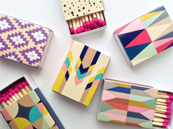 BelloPop makes decorative matchboxes #design #graphic