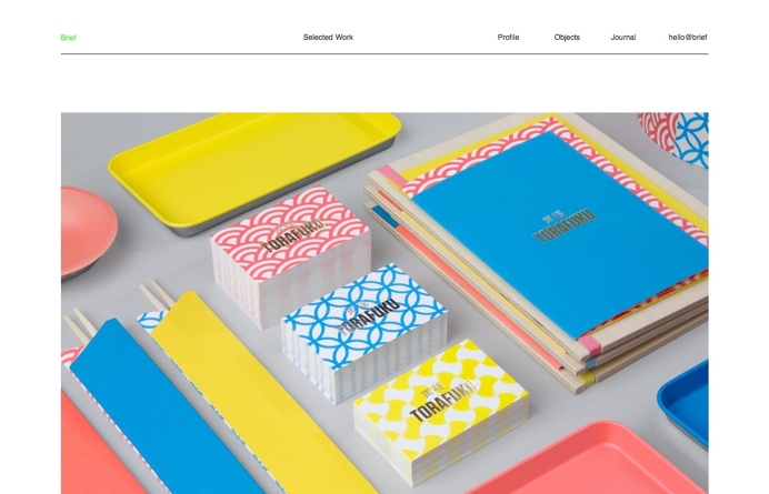 Brief, inspiration N°397 published on The Gallery in date September 22nd, 2015. #website
