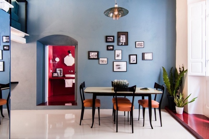 Cobalt Apartment by Mauro and Matteo Soddu / Italy