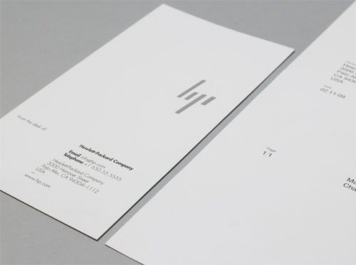 Moving Brands does HP | Logo Design Love #logo #design #graphic