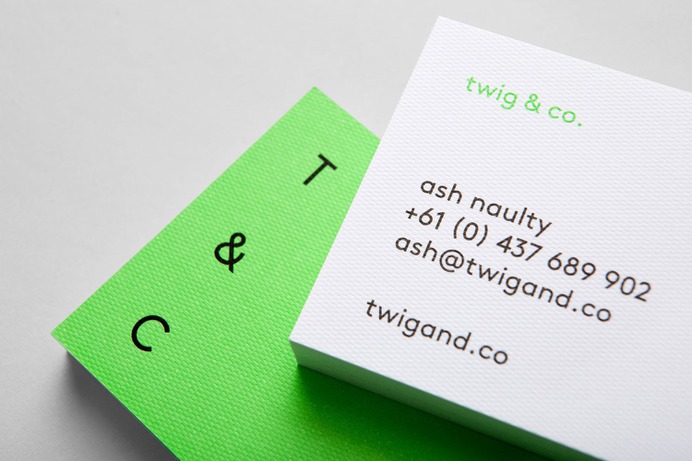 TWIG & Co. Identity - Mindsparkle Mag Mildred and Duck designed the identity for Twig & Co. – a Melbourne-based bespoke construction company. #logo #packaging #identity #branding #design #color #photography #graphic #design #gallery #blog #project #mindsparkle #mag #beautiful #portfolio #designer