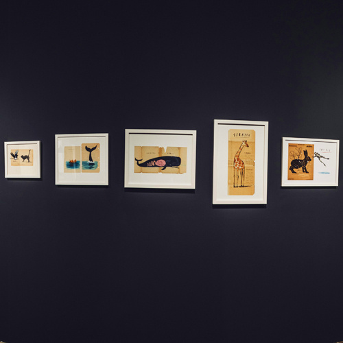 MULHOLLAND HWANG EXHIBITION #oliver #jeffers