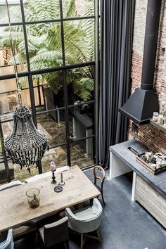 //Inspiration déco// Un entrepôt rénové à Amsterdam