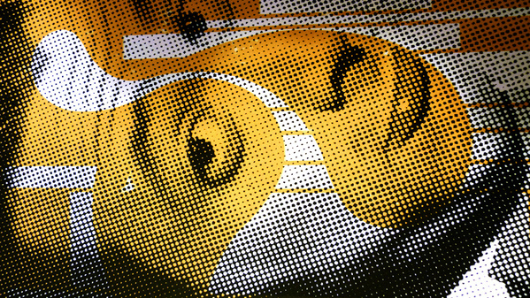 On Love, Joy, and Sorrow on Behance #halftone