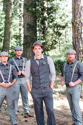 Country style groom attire sale