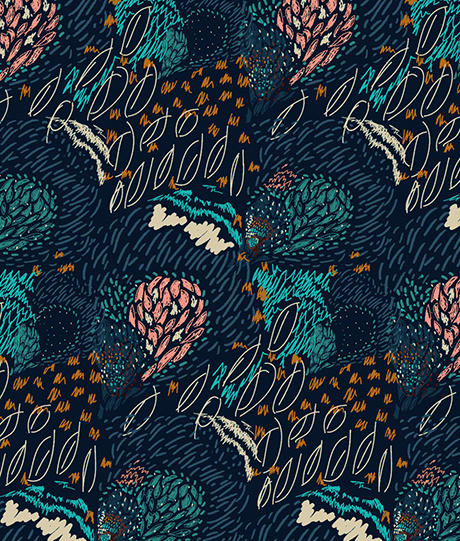 Galapagos Islands Inspired Print on Behance