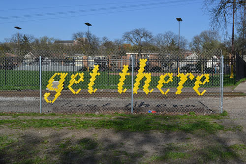 Typography Fence Art by Lambchop #typography