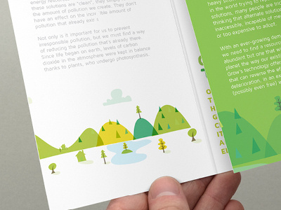 GrowEnergy.org events branding & illustration #branding #tree #event #flyer #illustration #identity #energy #green