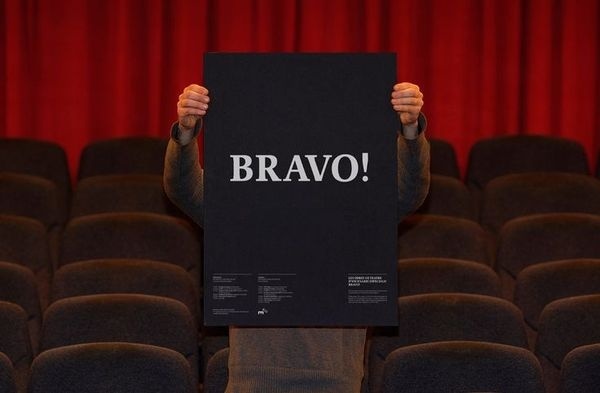 Bravo! -Enserio #poster #typography