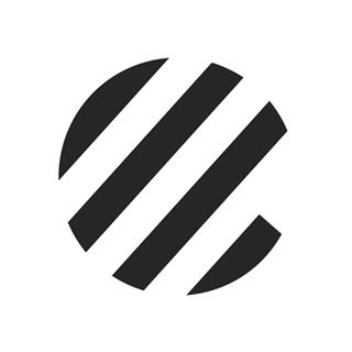 eat with your eyes logo blackandwhite