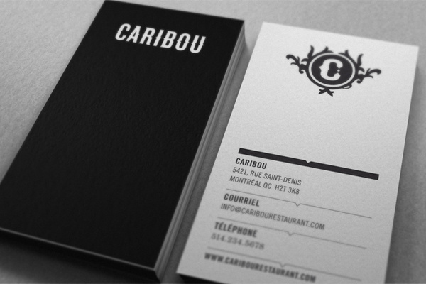 caribou Maxime Brunelle | Graphic Designer #stationary #card #identity #business