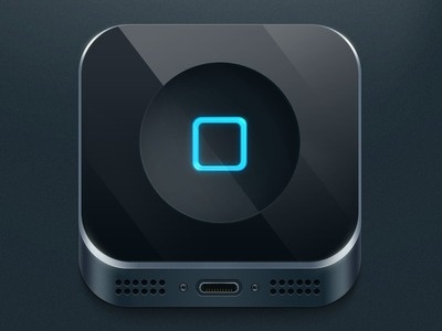 iPhone home button #icon #iphone #ios #ui