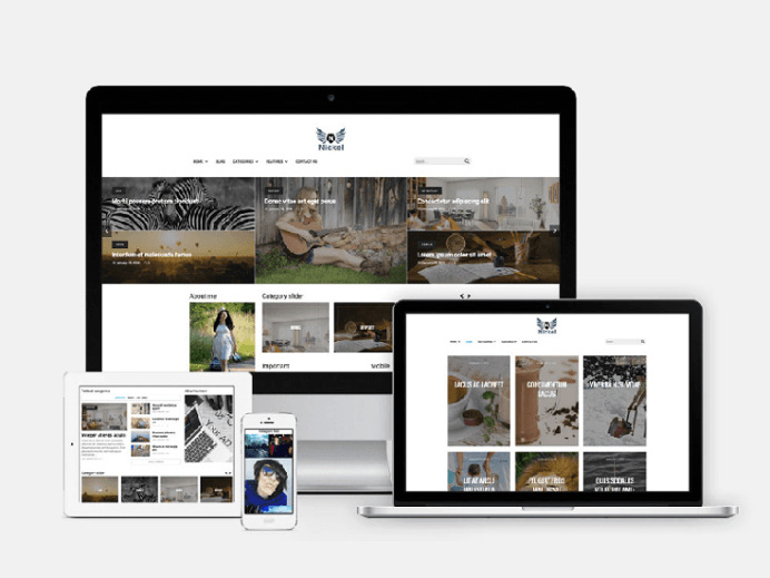 Nickel – Free Responsive Magazine WordPress Theme