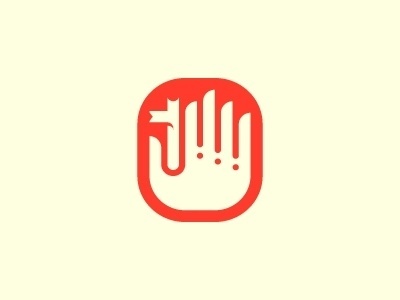 Dribbble - Bookstore Logo. by Tim Boelaars #mark #book #brand #identity #bookstore #boelaars #logo #hand