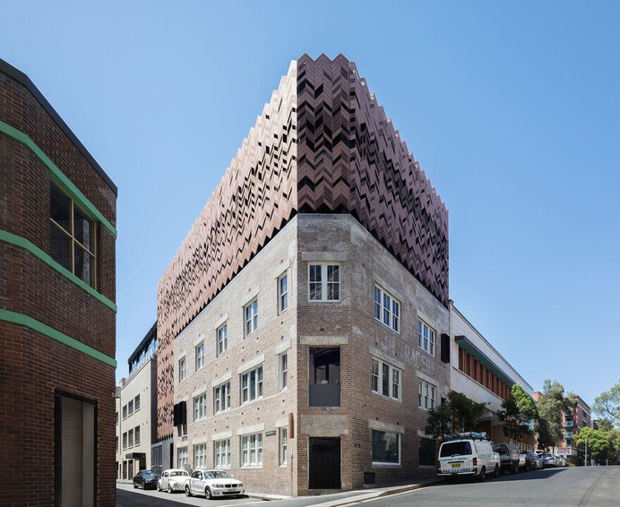 Paramount House Hotel Designed by Breathe Architecture in a 1930s Brick Warehouse