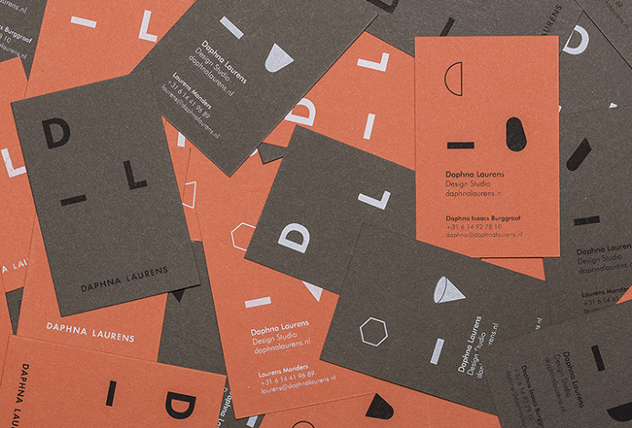 Daphna Laurens by George&Harrison #graphic design #print #business card