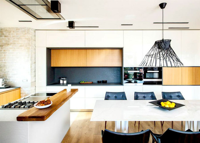 Feminine Trendy Cool Apartment in Sofia feminine trendy cool apartment interior 1 #ideas #interior #kitchen #design