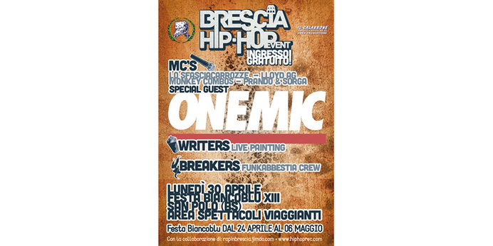 Brescia HIP HOP Event #jam #flyer #people #sound #hip-hop #music #contest