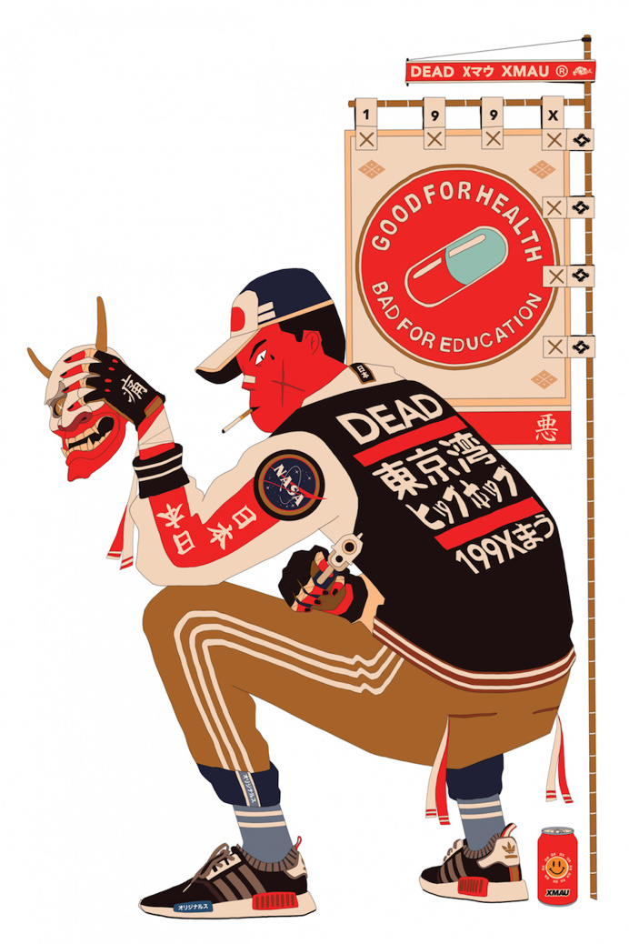Original Streetwear Illustrations by Mau Lencinas – Fubiz Media