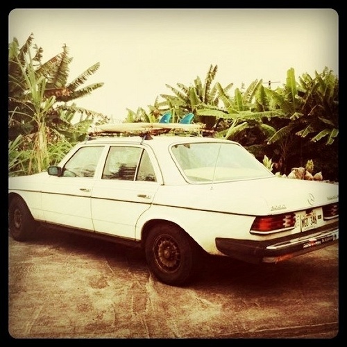 All sizes | Classic Mercedes, island style. | Flickr - Photo Sharing! #mercedes #surf