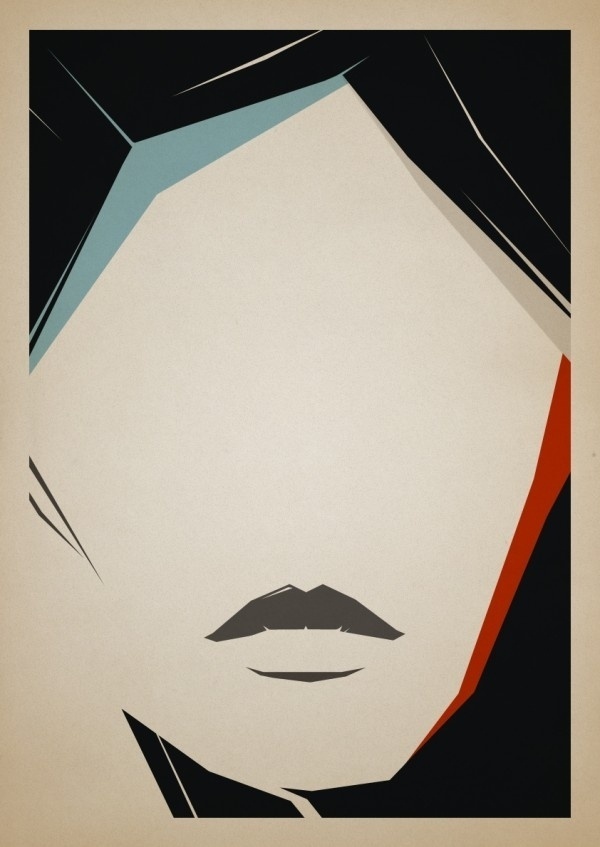 Alexey Malina – 5 Girls | bumbumbum #abstract #illustration #portrait