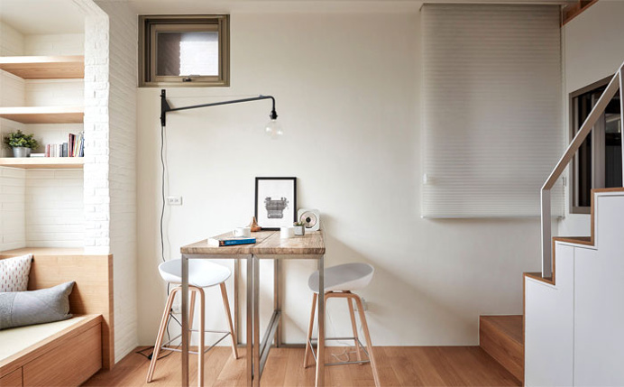 Small Apartment for Young People in Taipei - #decor, #interior, #home