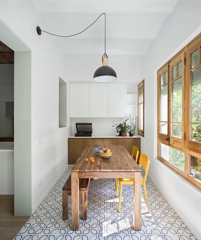Caldrap Barcelona Apartment by Nook Architects