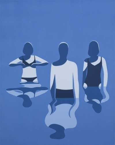 Bathers (At Noon) #mcfetridge #geoff